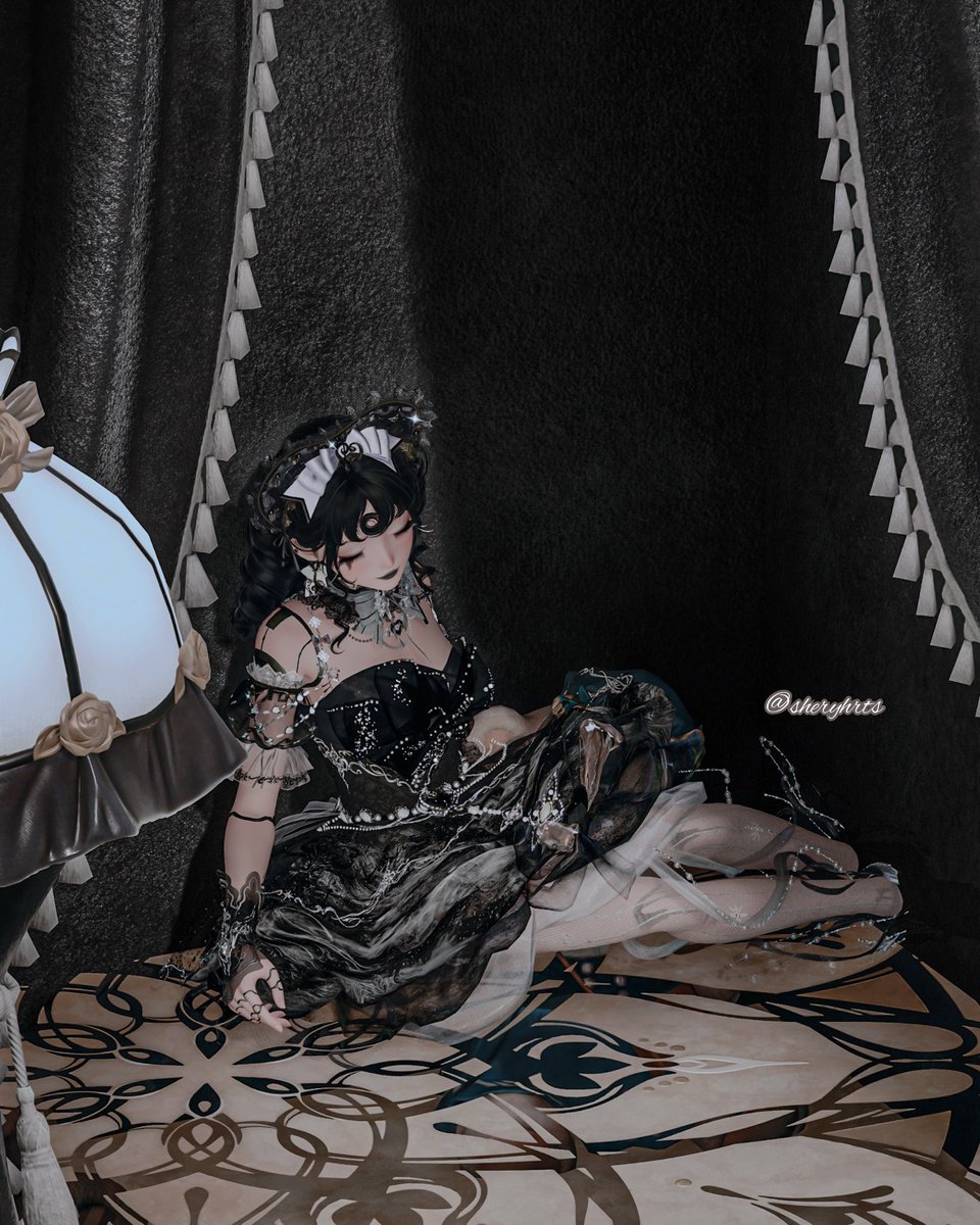 sheryhrts's tweet photo. Aahhh thank you so much for all the love on this post 🥹🖤

I have some extra pics I was hesitant to share but I really like the vibe of this one too 🤍

🖤 InfinityNikki - GoldenDust 🖤 https://t.co/gggZ5qWwfB