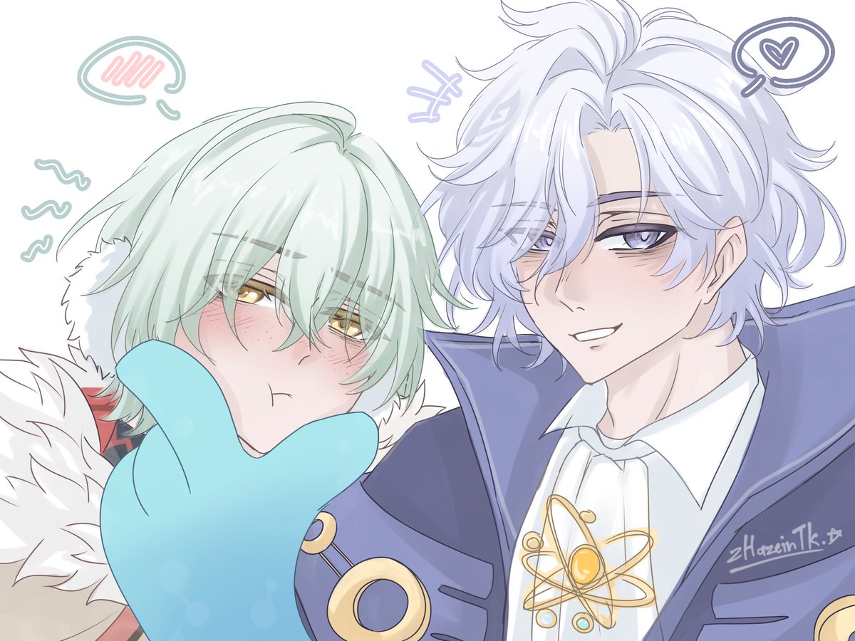 ZHazeinTK3003's tweet photo. ยิ้มหน่อยสิ~ อ้วงงง 🤏
.
#Mityosha #mitya #alyosha https://t.co/SeaV2OL2JW