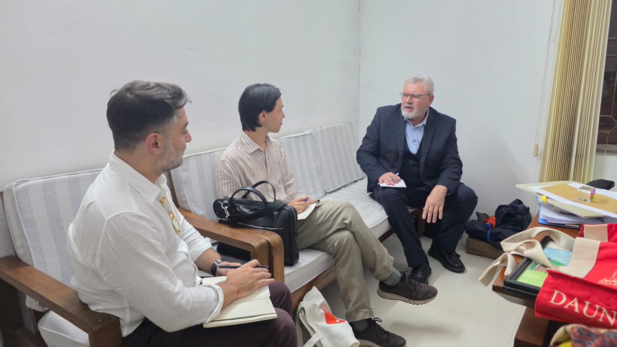 oprtst's tweet photo. I had a productive meeting with Alexander Falck-Bilden, Deputy Head of Mission of the Norwegian Embassy. We exchanged views on the Rohingya response, coordination priorities, and the importance of sustained international solidarity to support refugees and host communities. https://t.co/E2oMBseTDS