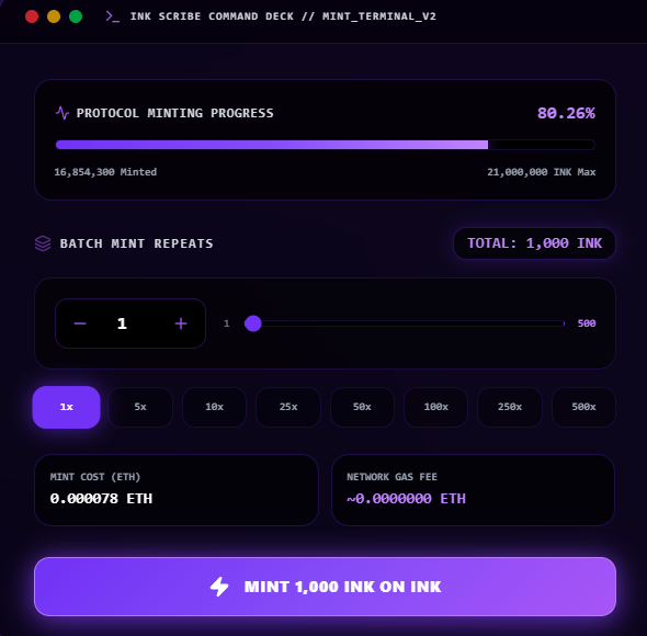 Ink_Scriibe's tweet photo. 80% ALREADY MINTED!

Only 20% left 👀

👉 https://t.co/KY3z5yrqqm

Something is coming on @opensea for holders👀

Drop your EVM wallet bel https://t.co/gdE1uvO0Wn
