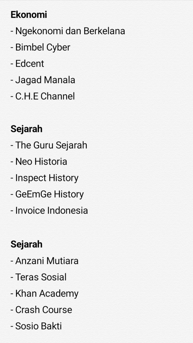 nalibelajar's tweet photo. rekomendasi channel youtube buat nyicil materi tka &amp; snbt per mata pelajaran. save/retweet biar ga ilang pas butuh ya! btw kalo kalian ada channel lain yang belum ada di list, coba tambahin di reply dong biar makin lengkap ^^

💬yang mau join channel aku
https://t.co/DEFy4Crq9D https://t.co/kU7v5Bp5Qz