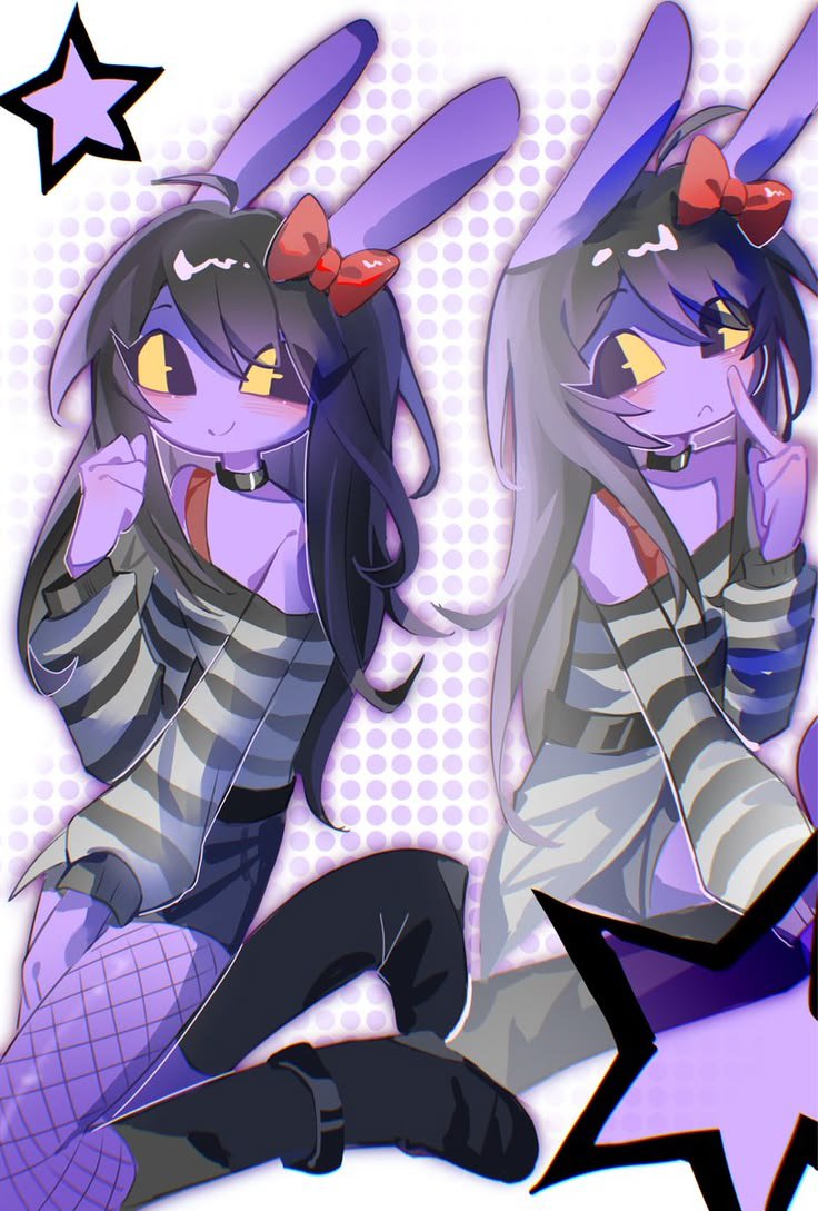 Itx_Jester's tweet photo. Two sides, one aesthetic. Purple looks good on us 💜
Artby @stmk
#Pomnijax #Funnybuny #TADC #TheAmazingDigitalCircusFanArt https://t.co/4pzpEmNnkT