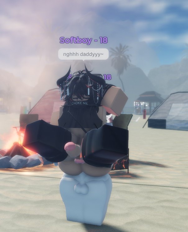 Goldentfp9's tweet photo. I had so much fun getting fucked by "fa1thfullyyours" he was amazingg with that dick���🤤 #femboy #robloxcondo #gay #fucked https://t.co/u17Yphq6Ji
