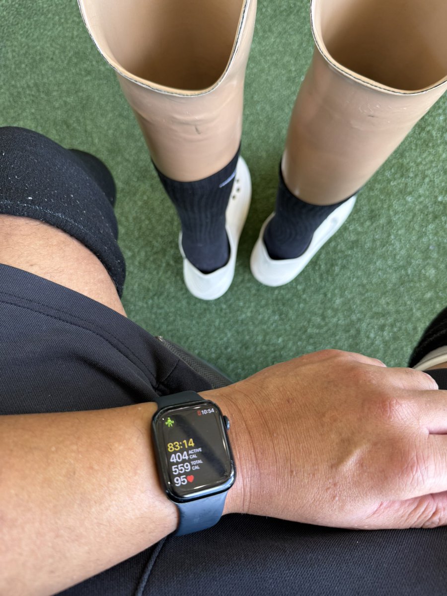 DamnNearWhite's tweet photo. I won’t say excuses aren’t valid, but I will say that all of us are capable of pushing past them. Try something new today. Better yet, get better at something you think you’re bad at today. 

#exercise #fitnessmotivation #amputee #limbdifference https://t.co/XMAg9OGTbX