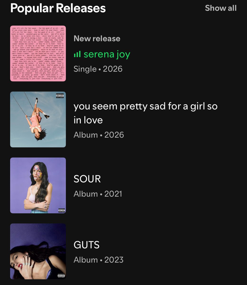 livyoncee's tweet photo. her discography is so beautiful 😭 https://t.co/tZ1ASk5hYa