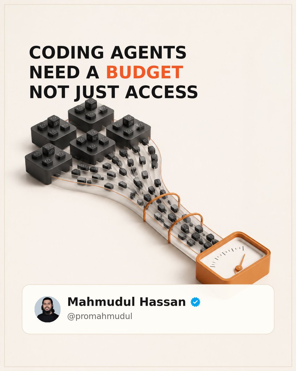 promahmudul's tweet photo. Coding agents need a budget, not just access. Google’s Antigravity rollout adds pooled quotas, spend controls and usage metrics. Once agents become shared infrastructure, track cost per finished outcome, not tokens alone. #AIEngineering #FinOps https://t.co/1xBMKOTnzb