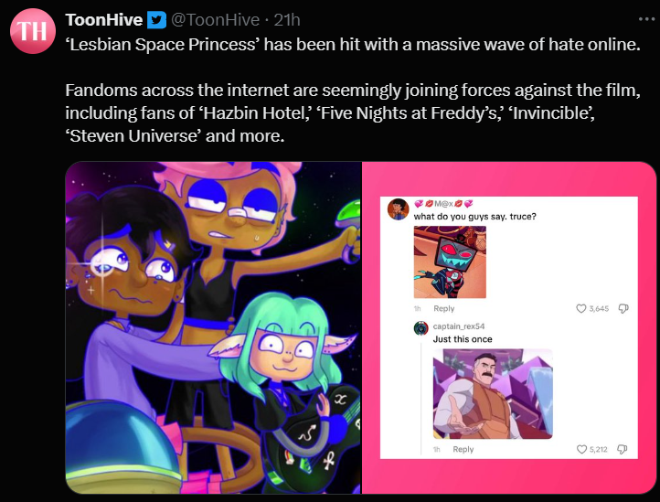 noximation's tweet photo. I'm convinced that indie animation discourse is kept alive by 26-year-old teenagers https://t.co/V71ZlZTTwQ