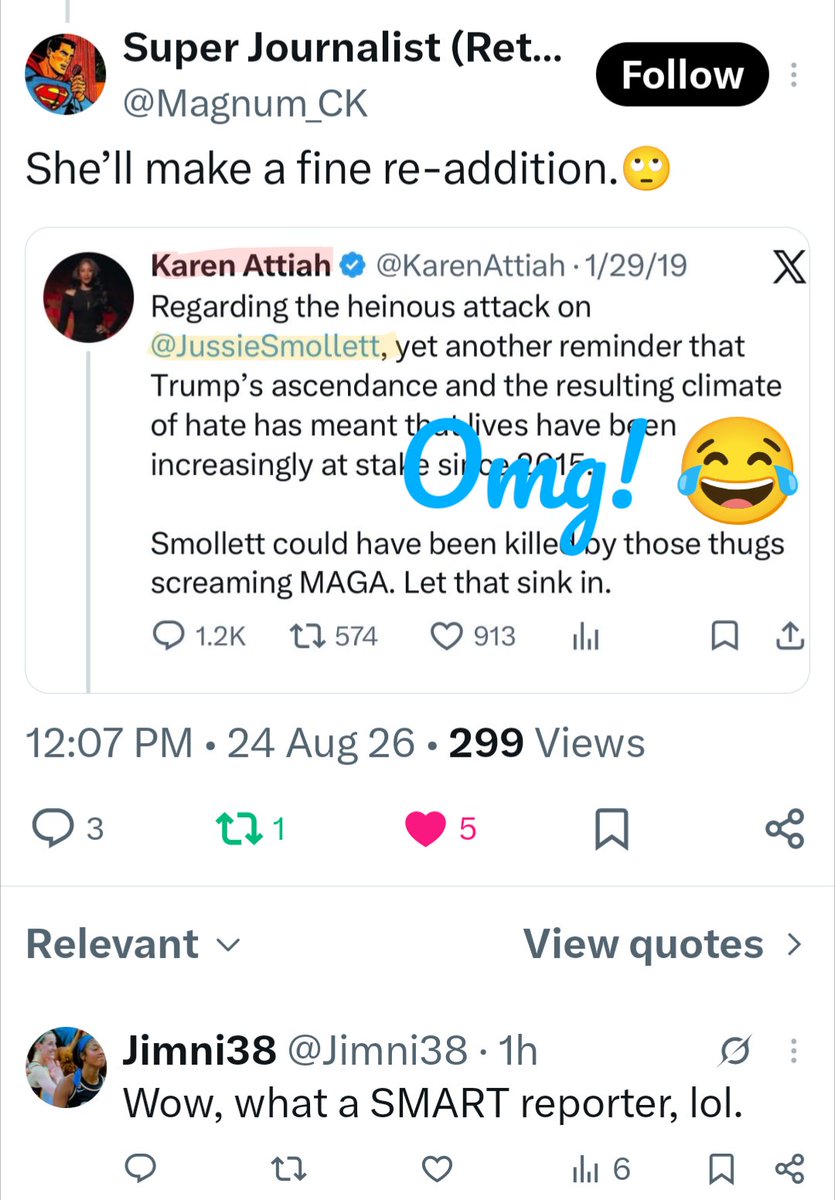 SassyDem's tweet photo. @SamFish90 @huspsa @yashar @BenMullin How stupid are "YOU"? 🤔 #KarenAttiah has stupid racist opinions. Employers like @washingtonpost who pay ppl to write opinion pieces are allowed to fire said people for having shitty opinions. Run along now DSA #Berniebro #Islamofascist Domestic #Terrorist 🖕🏼🌹☭🇵🇸 @SamFish90 https://t.co/fzPEGvY86t