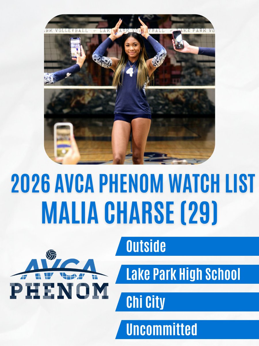 LPGVB's tweet photo. Congratulations to these ladies for making the AVCA Phenom Watch List. @AVCAVolleyball https://t.co/jOs7D8Wo1O