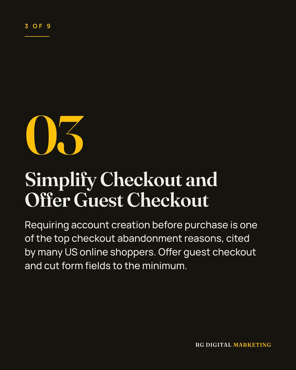 RGDM_'s tweet photo. 9 proven ways to increase your ecommerce conversion rate, from page speed to cart recovery. Real numbers, no fluff.

Full article: Marketing Insights Blog

Ready now? Tap “Book Your Free Call Today” in our bio.

#digitalmarketing #marketing https://t.co/LSW2W7H7Yg