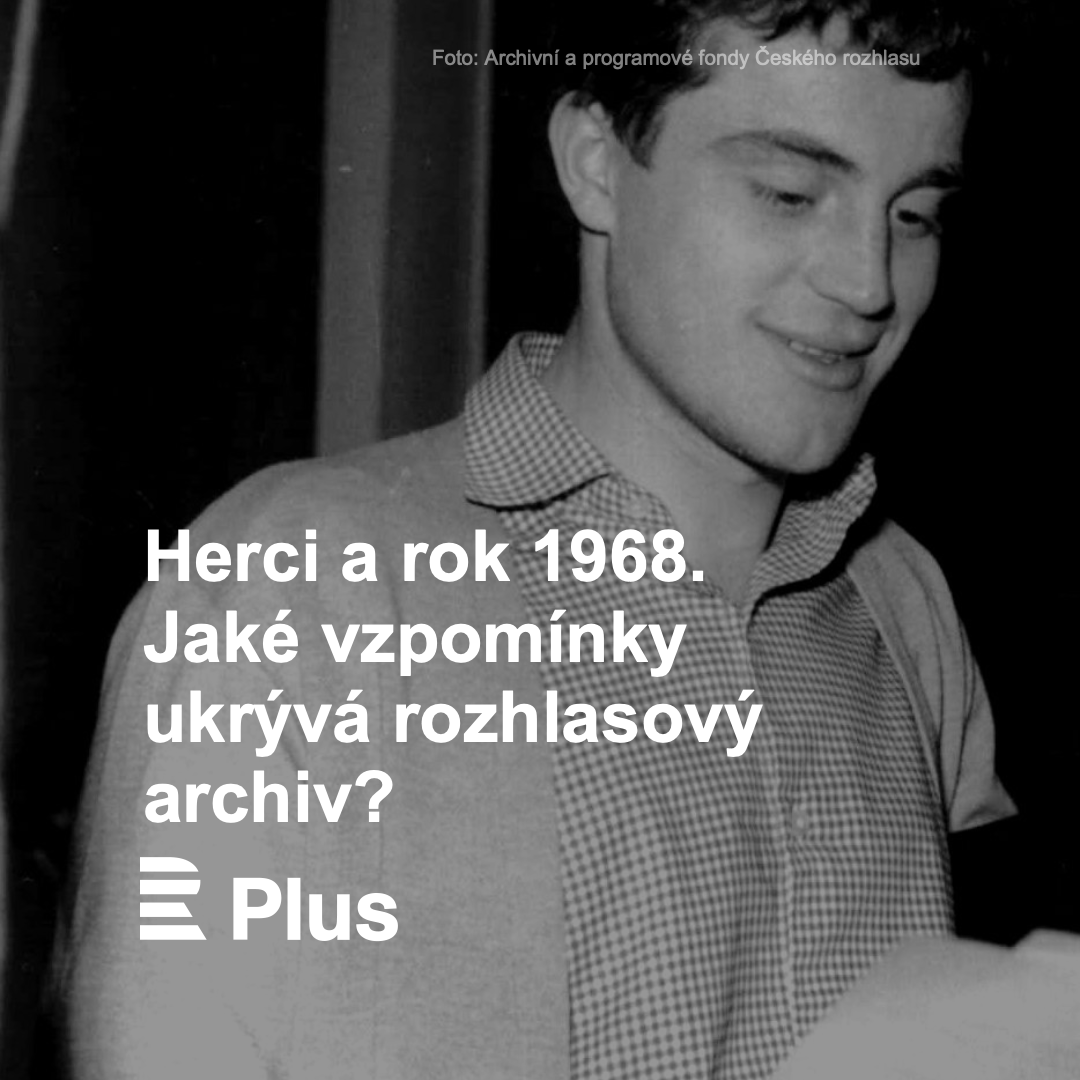 CRoPlus's tweet photo. Jan Tříska s Václavem Havlem promlouvali k veřejnosti z libereckého studia. Vlasta Chramostová se Stanislavem Milotou zaznamenávali dění v okolí rozhlasu. Poslechněte si reakce herců na srpnovou invazi i vzpomínky na jejich další osudy 🔗 https://t.co/scJKyxsUEo. #ArchivPlus https://t.co/b8BwTAdzga