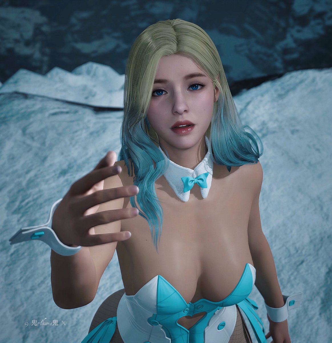 Akumatnqo's tweet photo. Pls dance with me, enjoy the atmosphere and relax here.. I’ll show you how the ice queen can dance 💃 🤍

#TheFirstDescendant #Viessa #IceQueen #TFD #TFDPhotomode #VirtualPhotography https://t.co/Jv0XDVqxhF