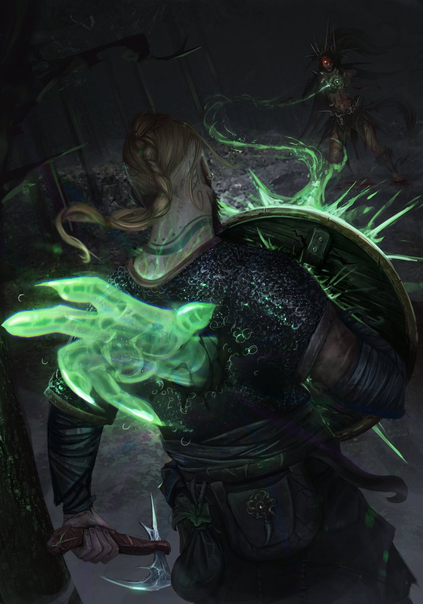 Argaphons's tweet photo. Returning to illustration with this commission

#opencommissions #illustration #commissionㅤ #magic #rpgart https://t.co/z7mrZaG9Zk