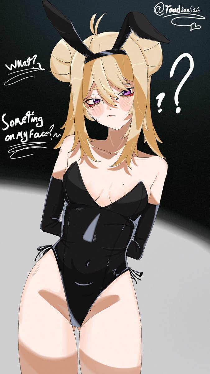 Toadsansafe's tweet photo. Eh?!

#Art #oc #bunnysuit #anime https://t.co/FYUva33iVy