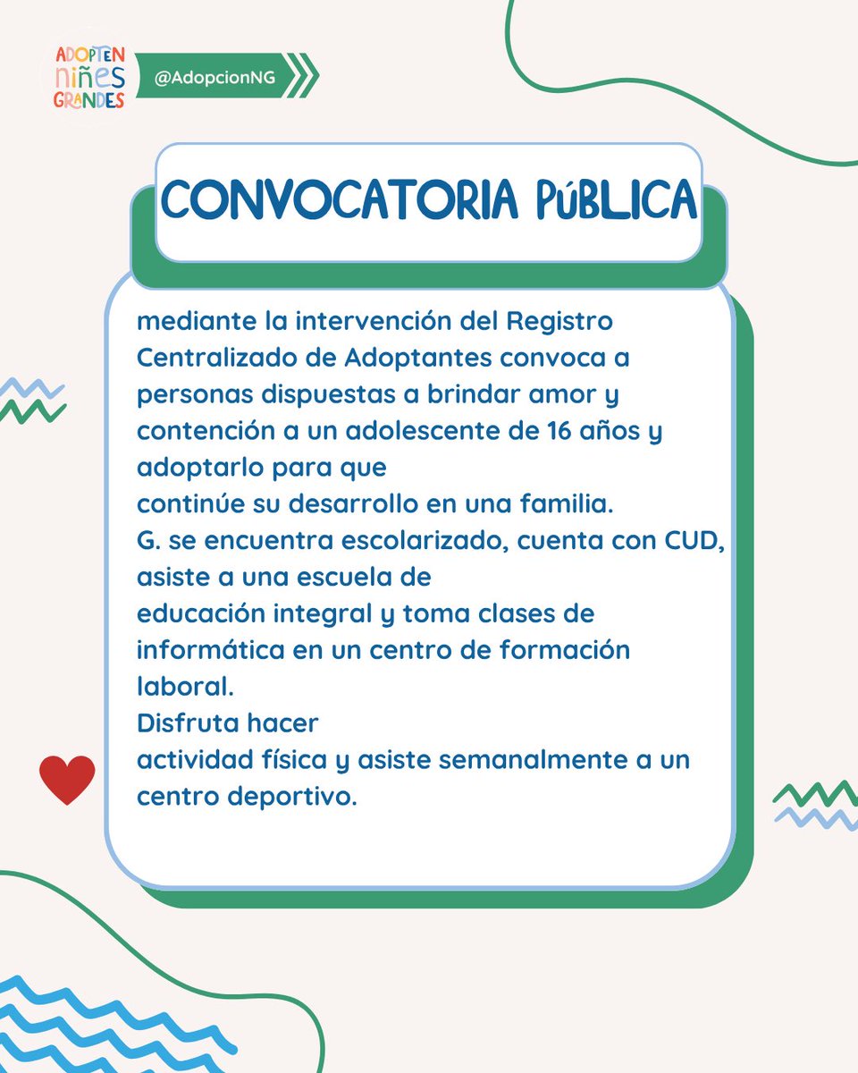 AdopcionNG's tweet photo. Difundir es un acto simple, pero con un impacto enorme.
Porque cuando la información circula, las oportunidades crecen 💛

#Adopción #ConvocatoriasPúblicas https://t.co/B60jAteClF