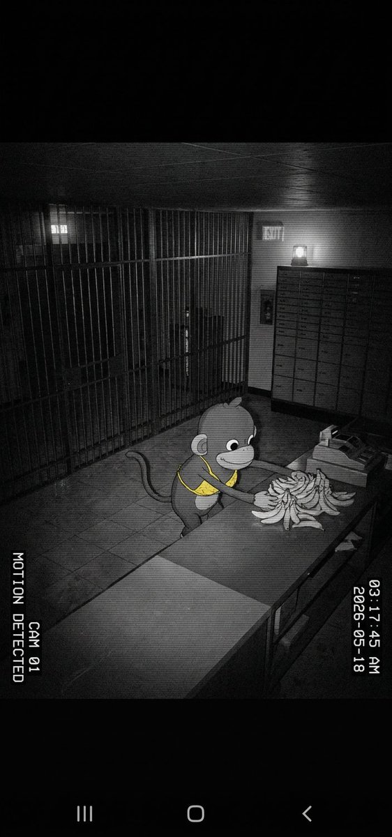 Lets_Play_Feg's tweet photo. @SwazySol WANTED TOPLESS: Onkey, last seen at 3 AM stackin’ bananas. Approach with caution, he’s heavily invested. 🚨🍌
$onkey
@OnkeyFans that's you bro? https://t.co/1cxoJ4U6dZ
