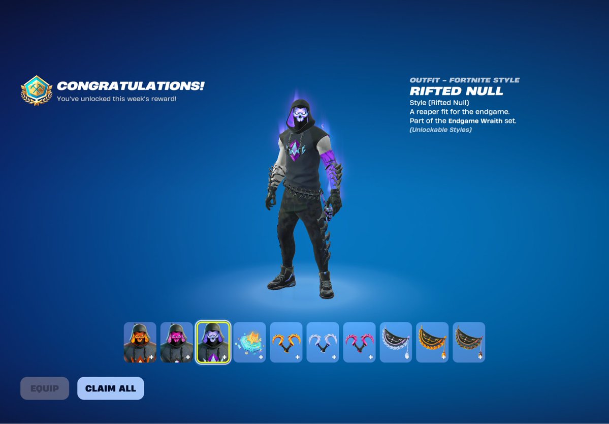 Xulswa's tweet photo. Rifted Null Ranked Skin https://t.co/ONnt50cb5V