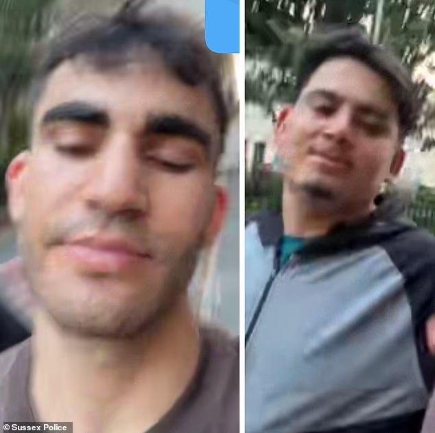 BasilTheGreat's tweet photo. 🚨NEWS: Police have released images of two men they are hunting after a teenage girl was sexually assaulted on Brighton Beach

Usual of course https://t.co/56C64VUxCL