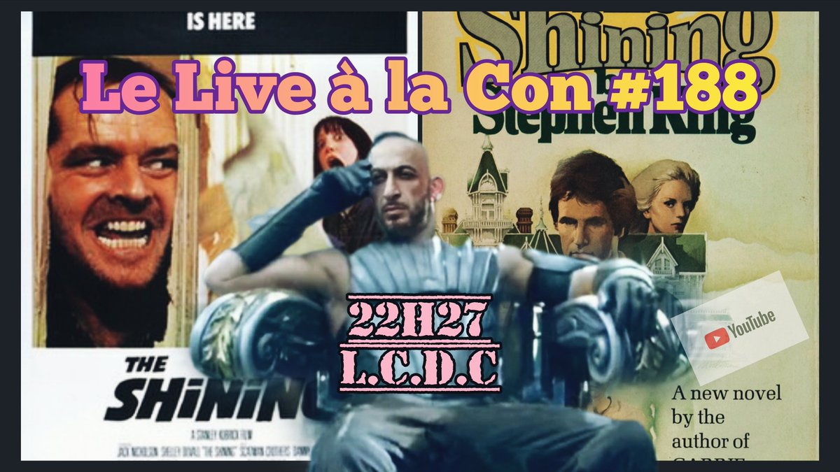 Jizzy2025's tweet photo. 🚨🚨🚨 Le Live à la Con #188 !!!  sur @youtube !!!!  #lelivealacon #vdk  !!! Venez parler cinéma en rigolant !!! Partagez qu'on soit pas seuls 🙏🏽🙏🏽⬇️⬇️⬇️ 

https://t.co/u6batfvGRR https://t.co/vJMCgjrFJ4