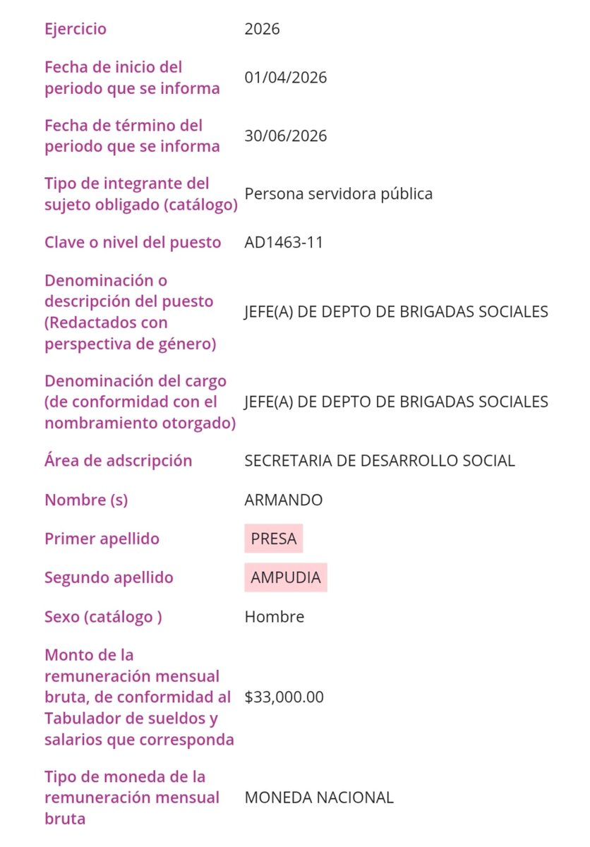 Irreal_politik's tweet photo. El padre de @mariapresaa también es funcionario en el @qromunicipio cobrando 33 mil pesos mensuales. (La foto aparece en un perfil que coincide con la descripción del CV del funcionario) de no ser así, encantados la borramos. Van 3 https://t.co/eTLGwrIlQO