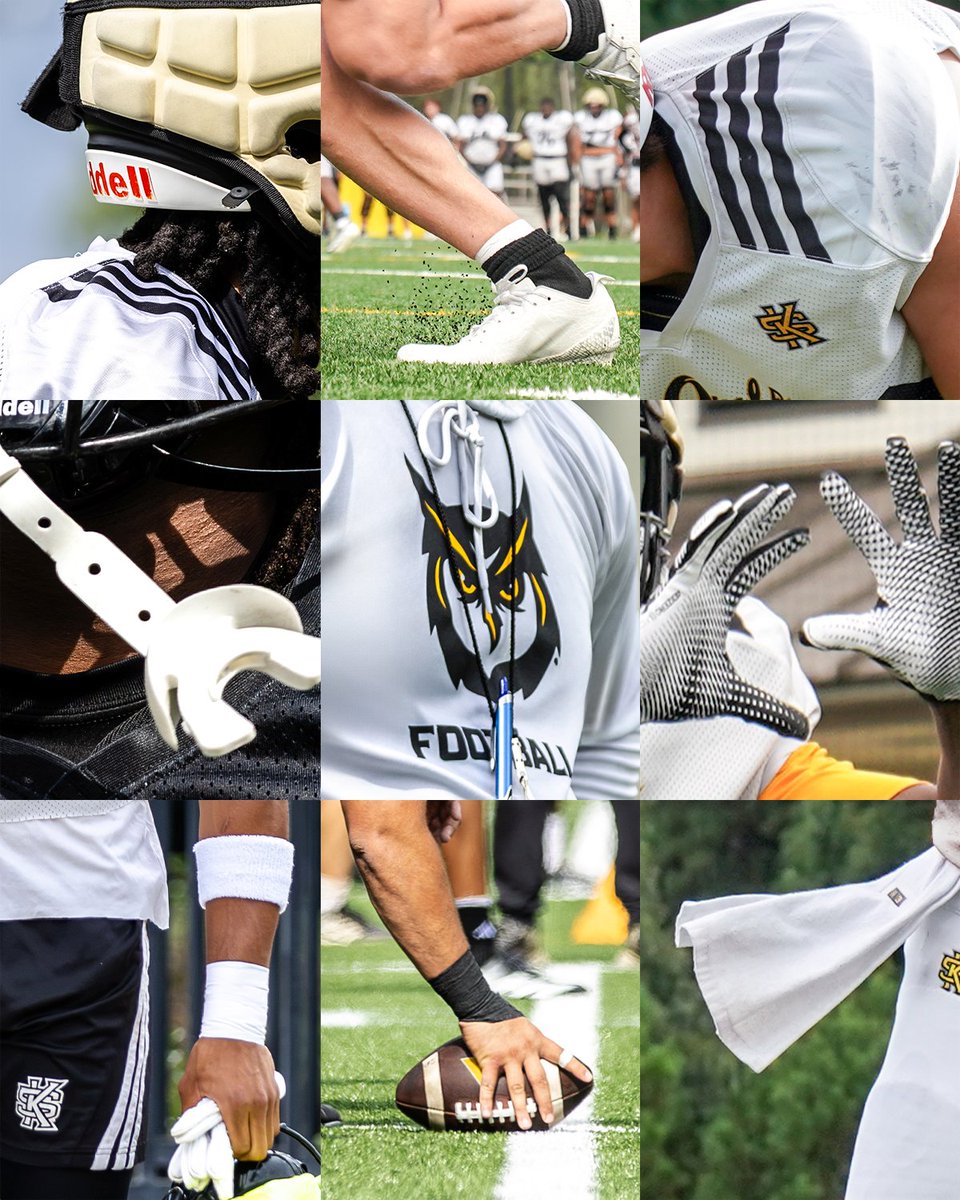 kennesawstfb's tweet photo. Colors of Fall Camp 🟡⚫️⚪️

#HootyHoo https://t.co/JJyRuuEMzb
