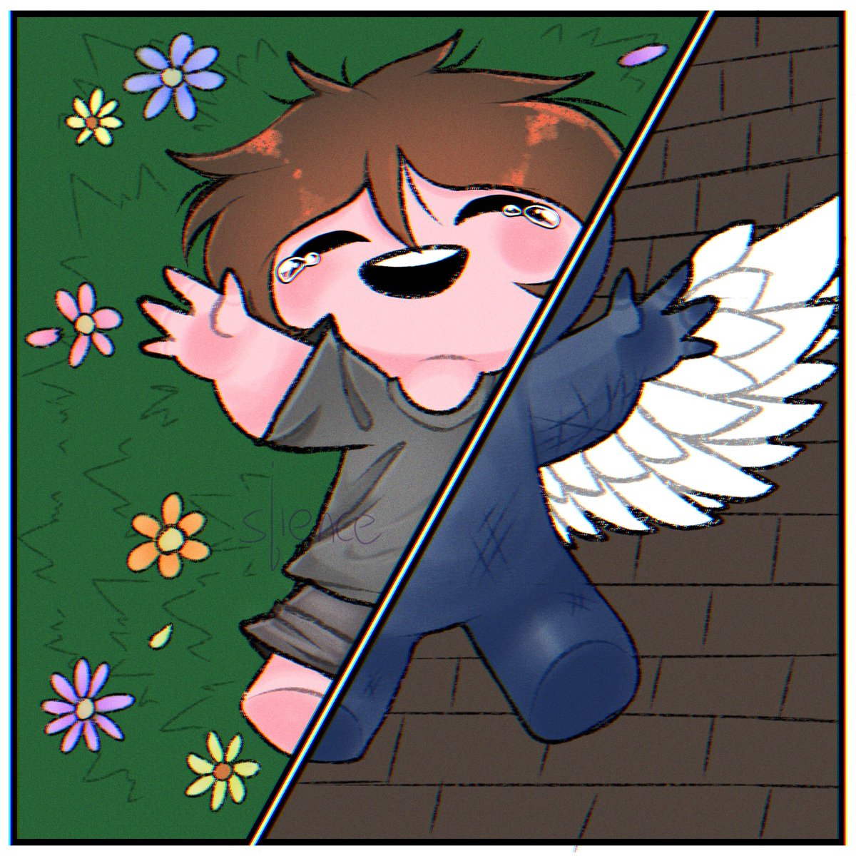 alan_Ituciel's tweet photo. ▁▃▄I couldn’t decide which version I liked, so I added both.▄▂▁

#the_binding_of_isaac_repentance
#issac #fanart #art #bluebaby https://t.co/xmokW4zFv0