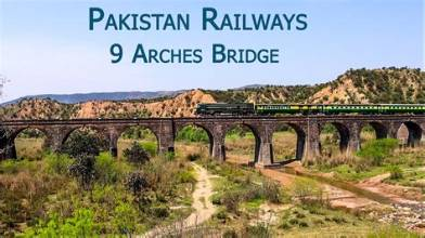 adcmajeed's tweet photo. The Pakistan Nine Arches Railway Bridge is a historic British-era.this is unique and best techinalogy build by british railway engeerers, railway bridge located near Bukrala in Jhelum district, Pakistan. It is famous for its nine stone arches and heritage architecture.cont-2 https://t.co/kLiO4sOi7I