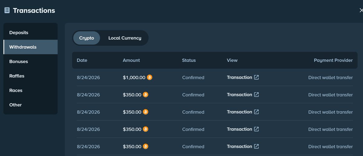 JuicyFruityyy's tweet photo. Batch #88 of 4 total $350 BTC giveaways (1 $1K) paid out ($2,400 total)  
@Stakecsgo97 (https://t.co/JuIgcyzbKP)  
@CipherAura (https://t.co/QUZ1I2futm) 
@blinkeuaenaonce (https://t.co/BOjmKFGNbW)
@elcipruy (https://t.co/N2BHZiRaAM)
@0xcellie  (https://t.co/H2B1vpq5tg)   

(here is proof of the tips being paid out, some asked for btc transfers instead of site tips) 

feel free to message winners to if there is any doubt