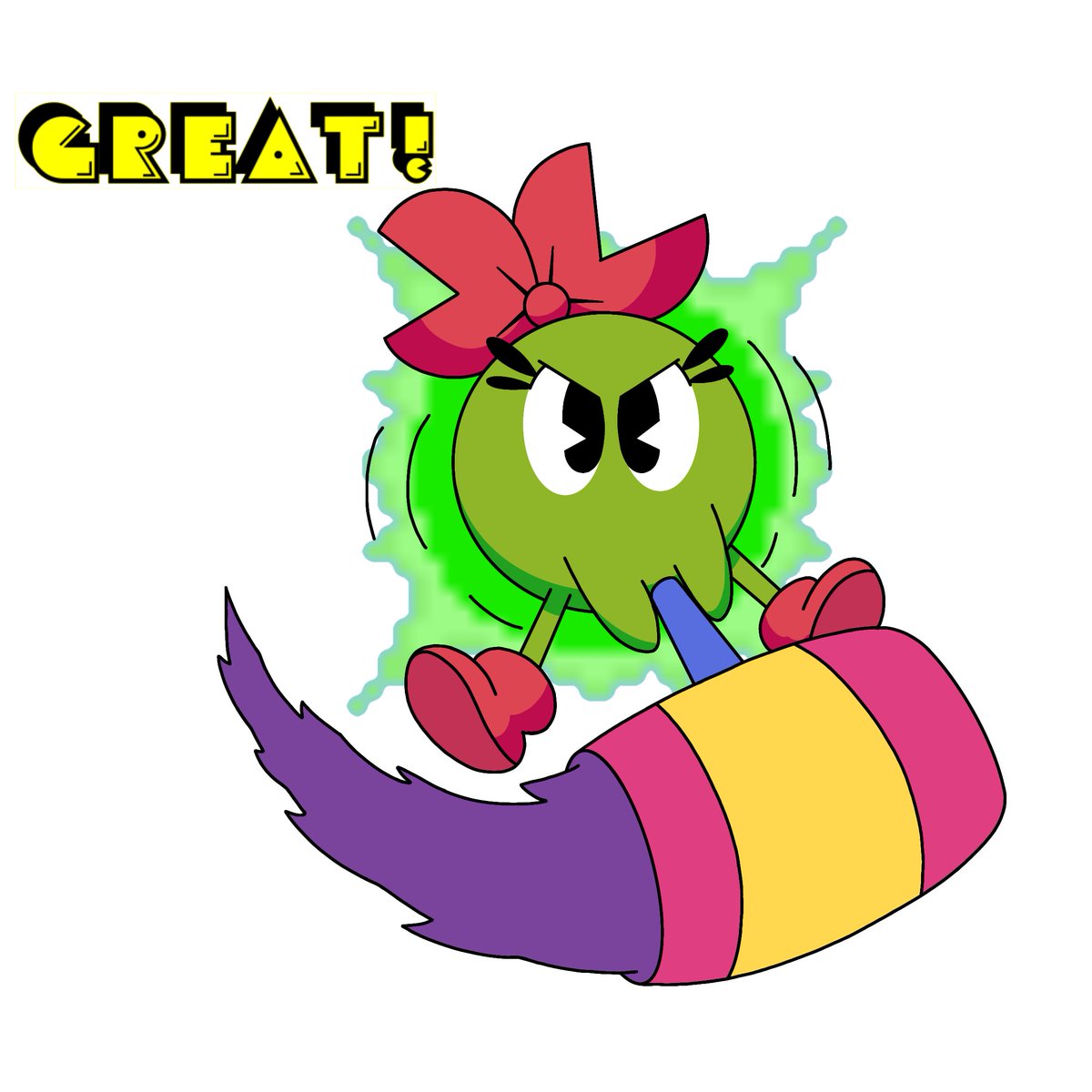 minimach0man's tweet photo. She is swinging
#pacman https://t.co/IXYQnc6oWw