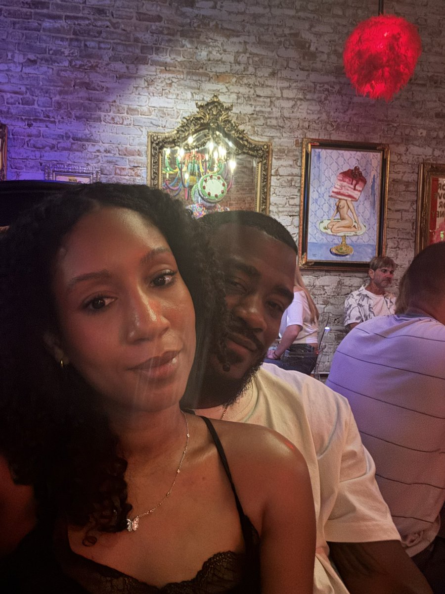 KLVNKBRWN's tweet photo. Dead ass went on our first date and it was what it was lol 

Have either talked or been in each other’s space everyday for a year. https://t.co/ZPjChBcUkK