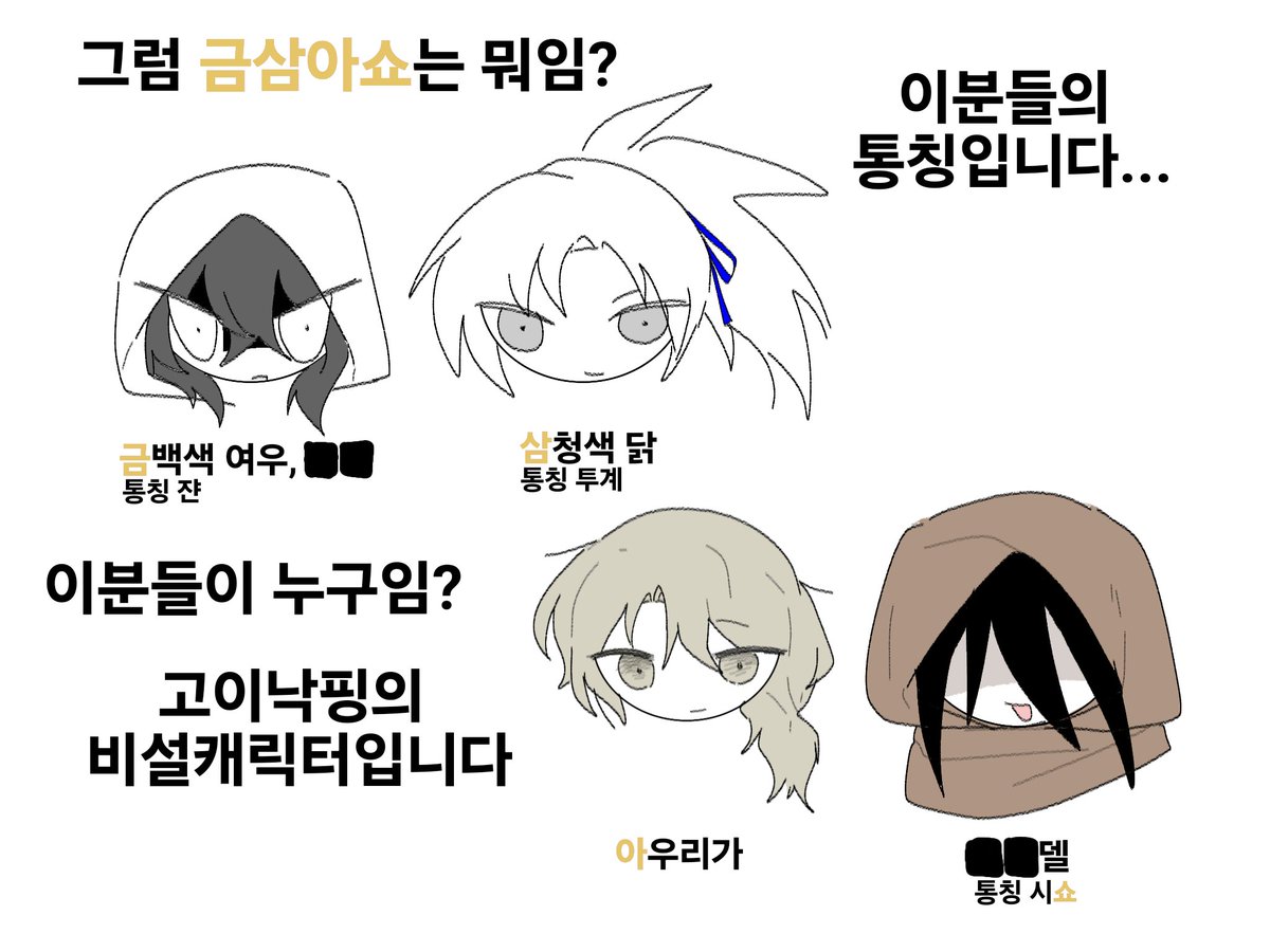 ouqq9e's tweet photo. 메인트
자주 언급하는 아이들에 대해 https://t.co/O7ASJyDWFV