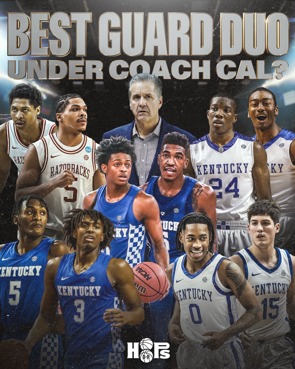 brhoops's tweet photo. Who is the best guard duo under Coach Cal? 🤔 https://t.co/HJXsxxGxEO