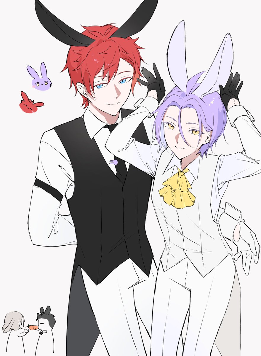 curryudon0's tweet photo. 🐰🐰🥕 https://t.co/PffGziwyA6