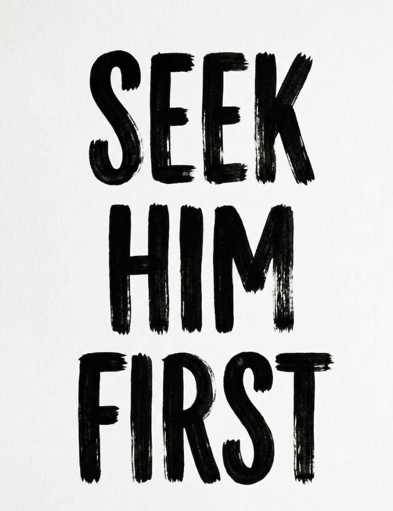 LampOfFaithTV's tweet photo. Seek Jesus first. https://t.co/mO9YZ0uk8O