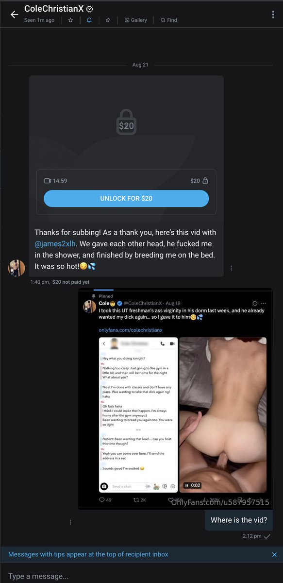 BreedrMode's tweet photo. @ColeChristianX What good are promos if you don't even answer to your subscribers https://t.co/dkU1gmQOch