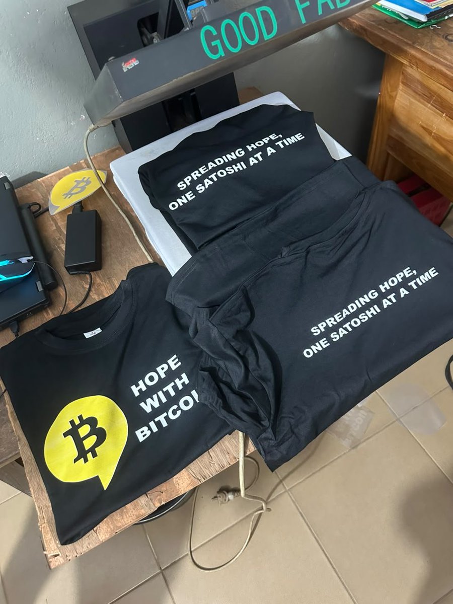 HopeWithBTC's tweet photo. Hope is not just something we talk about.
It’s something we wear, share and spread.
🧡 Spreading Hope, One Satoshi at a Time.
Get yours by checking the link in the comments.
#HopeWithBitcoin #BitcoinForGood https://t.co/dWTmefBlnb