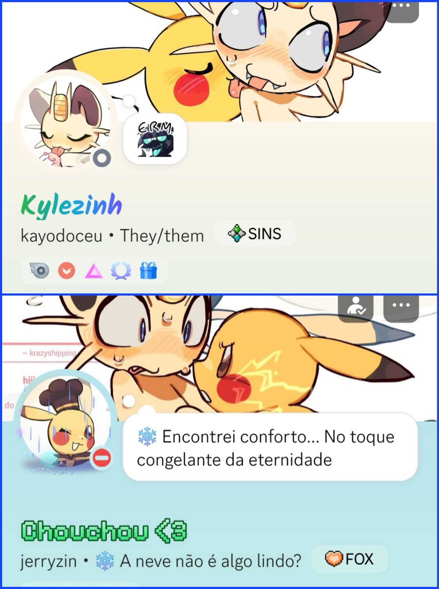 Kylezinhh's tweet photo. Viva o amor gay e a boiolagem @RJ_Jerryzin 💜 https://t.co/U1OYAmtkyY