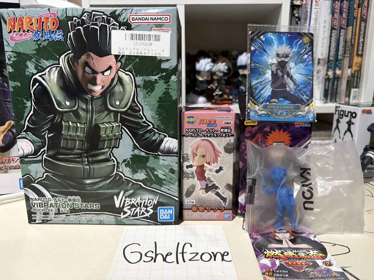 Gshelfzone's tweet photo. [พร้อมส่ง]
แมวโฮคาเงะมินาโตะ 300
ซากุระWFC 160
คาคาชิจิ๋ว+การ์ด 80
ร็อคลี 250
รับผ่อน/มัดจำ
🚚ค่าส่ง40-60
#ตลาดนัดนารูโตะ #ตลาดนัดnaruto https://t.co/NaSHoncHeQ