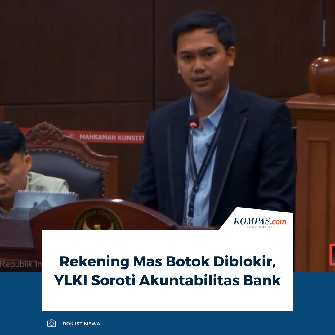 kompascom's tweet photo. Baca selengkapnya: https://t.co/V03U0vndYl
YLKI menilai pemblokiran rekening harus disertai akuntabilitas, kata Sekretaris Eksekutif YLKI Rio Priambodo. Bank juga harus menjelaskan alasan dan prosedur penyelesaian kepada nasabah.
~RK #YLKI #MasBotok https://t.co/AMzwYTtVyW