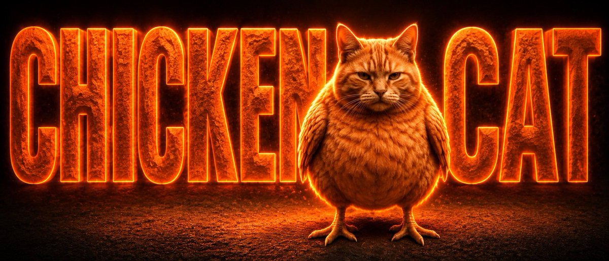 Chicken_Cat_sol's tweet photo. The Chicken Cat ( $CC ) 

Bring back pure memes to solana. 

All hail thy chicken cat

Bro wanna be chicken so bad 

By8SZgtt4Fe4WQ8VDyKjUeSY5D6tQLRwnnq7gRPdpump

Tg : https://t.co/rtuxXP3Vkx

X : https://t.co/3WmAkRToUB

Narrative: https://t.co/QCYD7Vm2OV https://t.co/NuXHBuvdkB