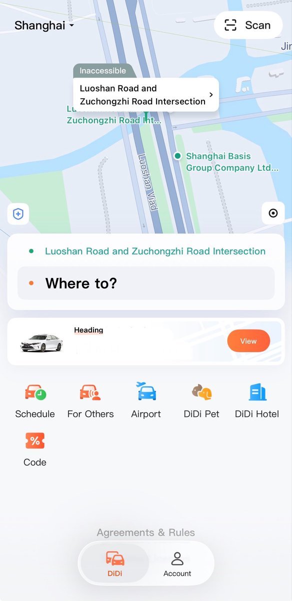 JANEX0609's tweet photo. 再次感受到英文界面的好处
只要app切换到英文模式，界面干净得像被牛舔过。滴滴的英文版没有开屏广告和任何借钱的功能，只有打车一个功能。
就该这样！谁没事打车还要借钱…以后任何软件我都先找英文版本😅 https://t.co/5Yzwb8NDXH