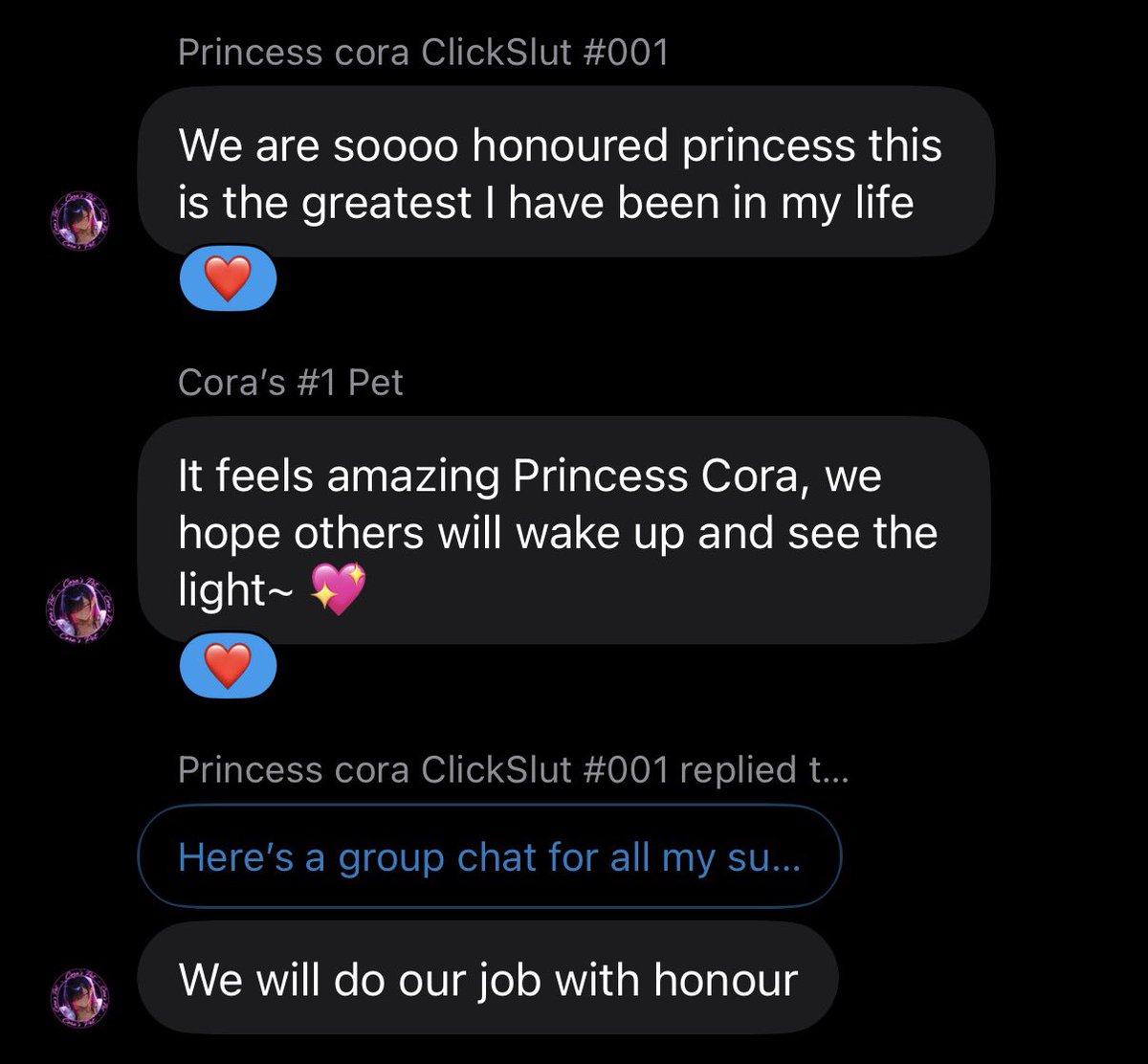 CORAISM's tweet photo. I’m sitting back and letting my subbies grovel at my feet while I sit back and watch the sends roll in~ it’s too easy for a gorgeous brat like me 🤍🌀

They’re in a “CORAISM” group chat.. don’t you wanna join? It’s total paradise https://t.co/lyq6Ty8FNQ