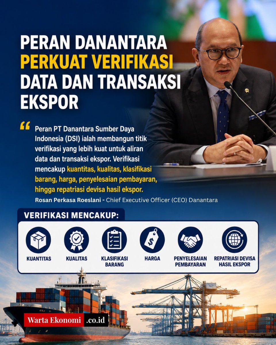 arinaprezz's tweet photo. kalo bisa perkuat verifikasi data dan transaksi ekspor mah ini yg masyarakat butuhkan yaa #DanantaraUntukIndonesia Danantara Indonesia https://t.co/08DXyIuRi8