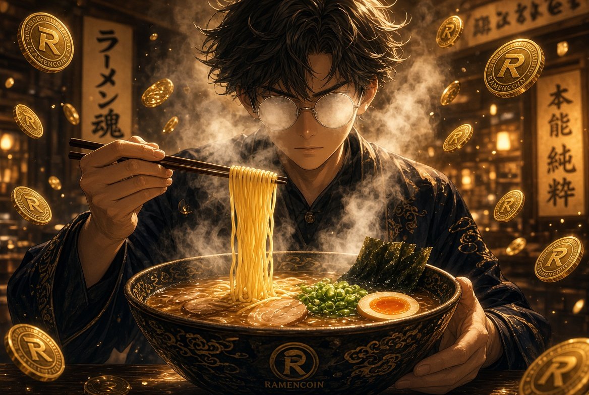 RamencoinLive's tweet photo. 拉面热气把眼镜弄雾
但我依然能精准夹起每一根面
这就是 RAMENCOIN 本能  👓🥢

CA: $RAMEN 0x0282c7fe8cc948655b1fb3628cdf466ced557777 https://t.co/pBqwgjpXv2