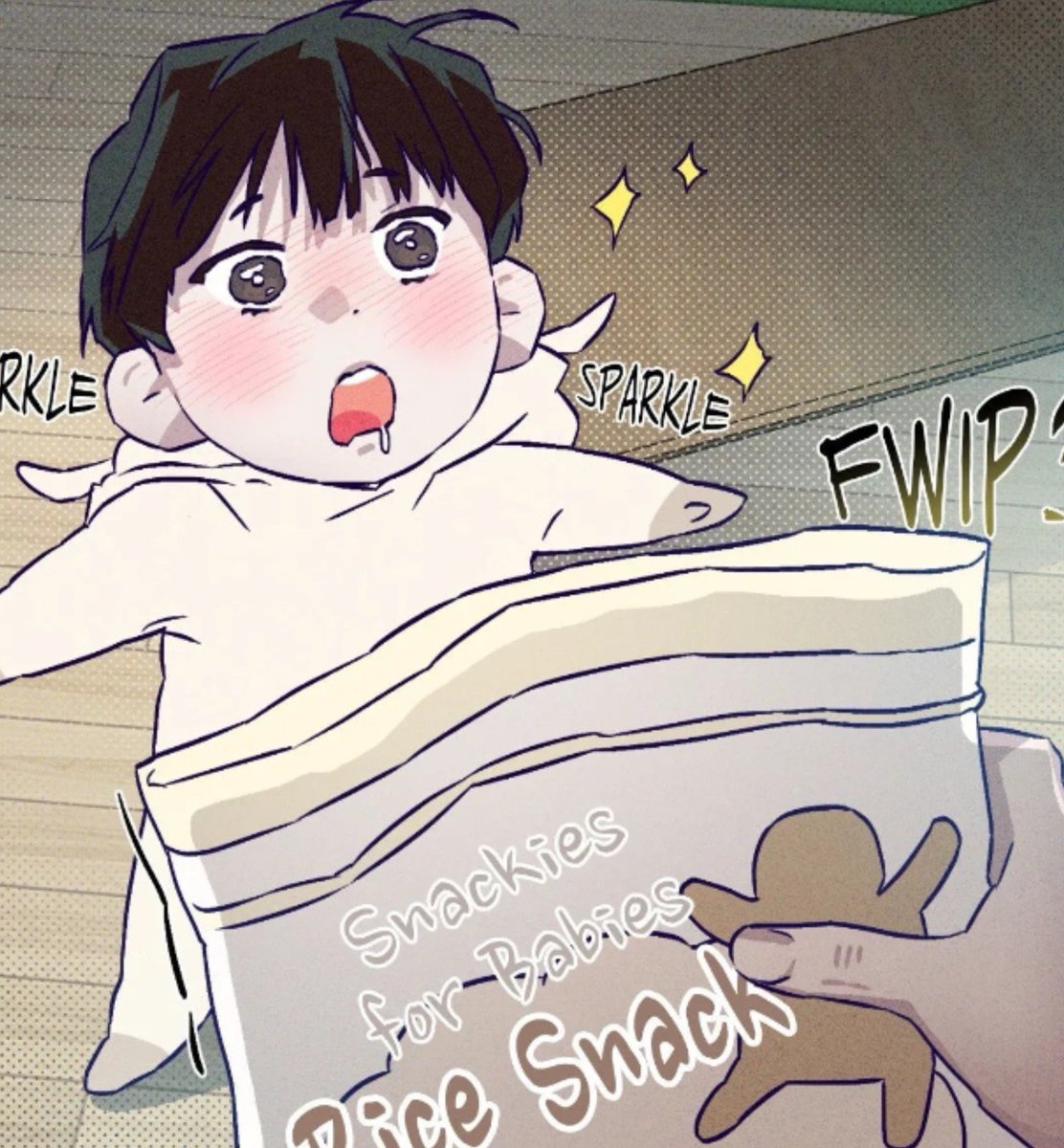 saiisue's tweet photo. Sihyeon and his precious nom nom https://t.co/OFYV9xBpIF