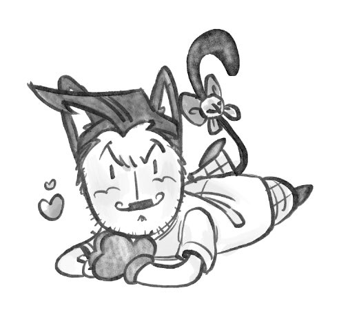 psychoteddyyyy's tweet photo. Back to school went well, everyone gets Catboy Ivo as a treat https://t.co/utBZVaUNrx