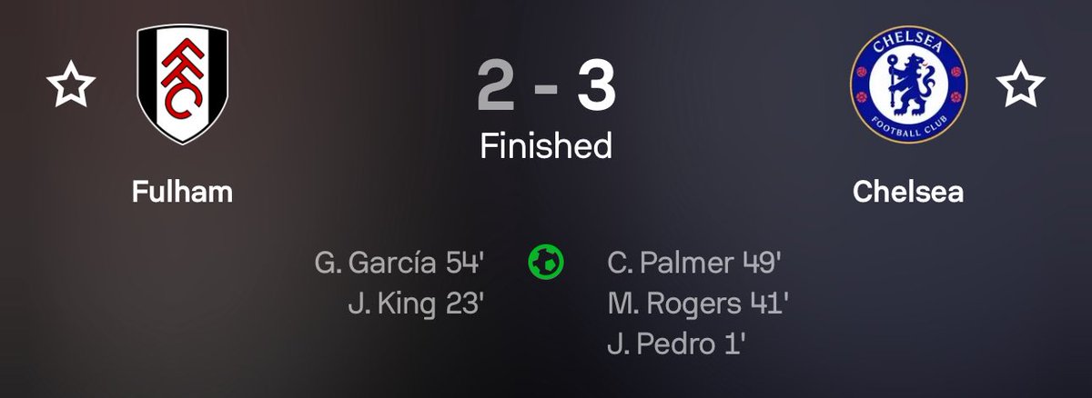 Only1rroyal's tweet photo. 3 points in the bag.  Up the blues https://t.co/ZGid2cjcTJ