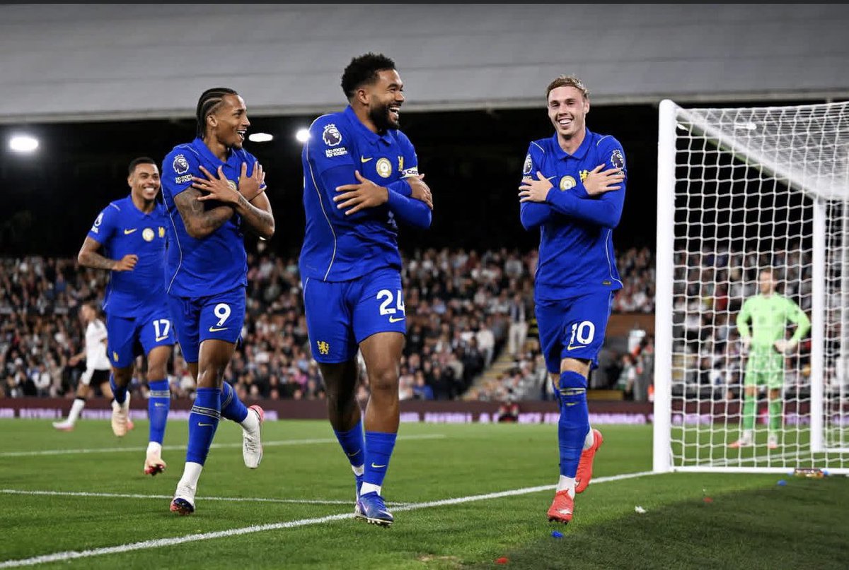 mcloy_kay's tweet photo. What an exhilarating game! It’s pleasing to see Palmer enjoying the game again! 

With J. Pedro and Morgan, we will be eating good this season 🥳 Sanchez though…I fainted several times 😭 #FULCHE https://t.co/y0RAYvwQgr