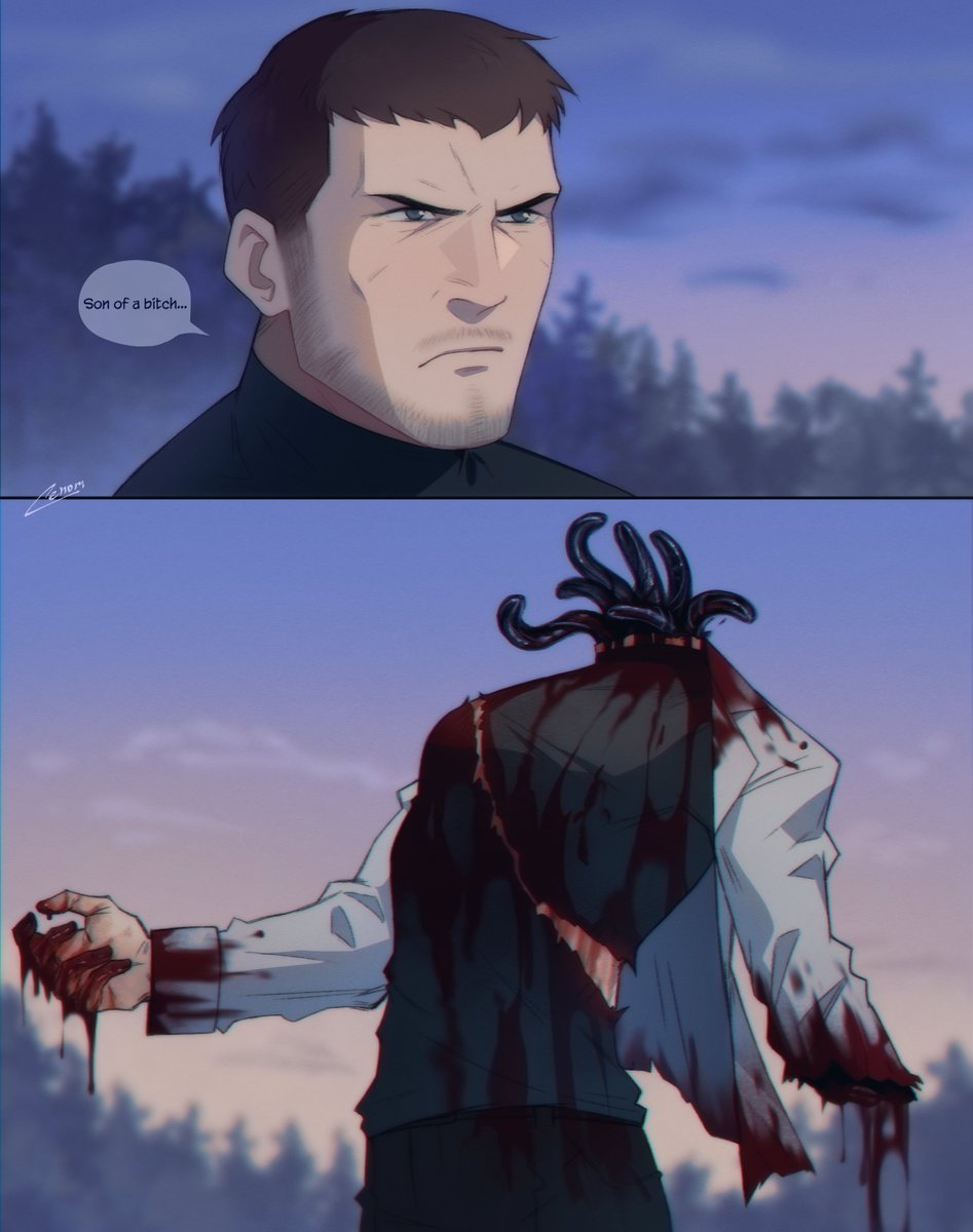 cadence_rx33's tweet photo. Finished a full story for my old AU "Elegy of Free Radicals". Wesker survived, but at what price? What is his next move to prevent it all from collapsing once more? And how Chris sees him?

Read here ▷ https://t.co/aW81aRgdHn 
Words: 22,405 M/M
 #ResidentEvil #REBHFun #chrisker https://t.co/Kyfhx7xkyN