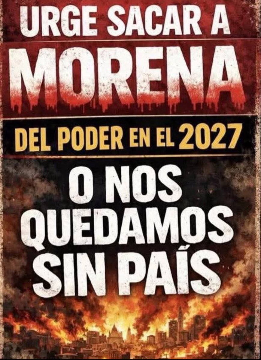 efectocolmenamx's tweet photo. @LOVREGA ¡¿Qué te pasa, @ARBedolla ?!

Michoacanos y mexicanos, en 2027 #FueraNarcoMorena. 

#MorenaEsUnPeligroParaMéxico 
#NosEstánMatando https://t.co/IFTio2WbCk